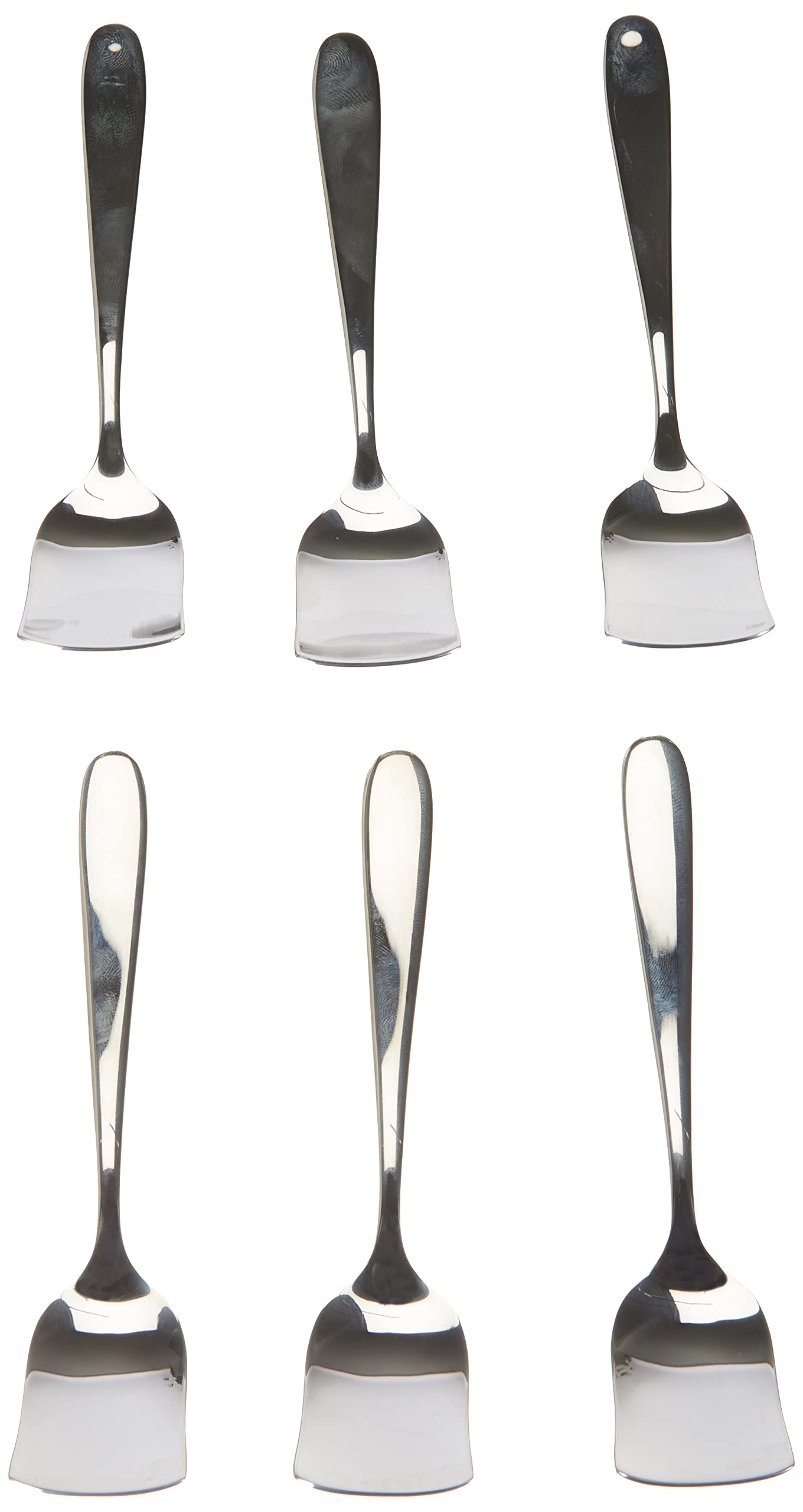 Alessi Nuovo Milano 5180/22 cucchiaini gelato set 6 acciaio