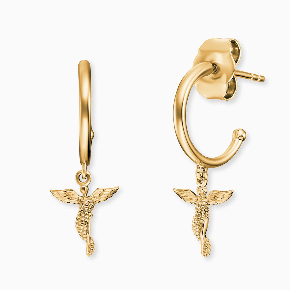 Engelsrufer Schutzengel orecchini argento oro angelo