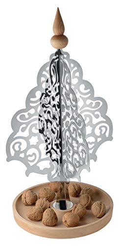 Alessi Dressed for X-mas decorazione natalizia acciaio 27 cm