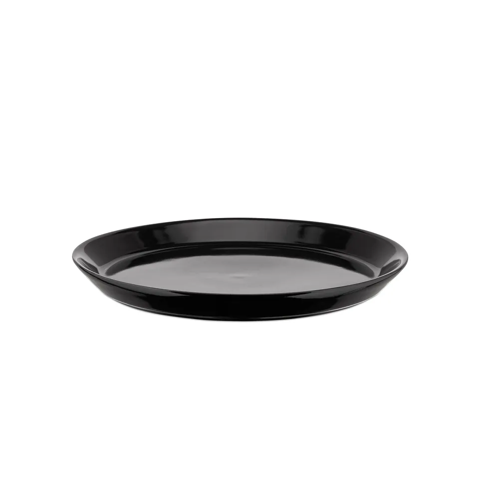 Alessi Tonale DC03/5 B Set 4 Piatti Dessert Nero Grès