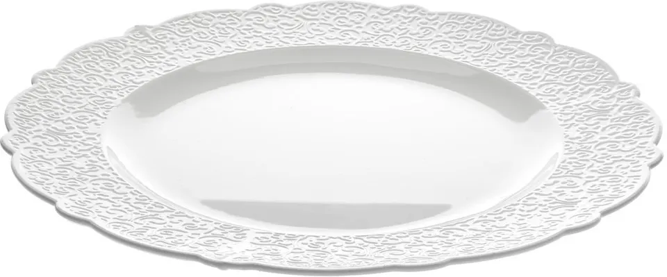 Alessi Dressed piatto portata porcellana moderno