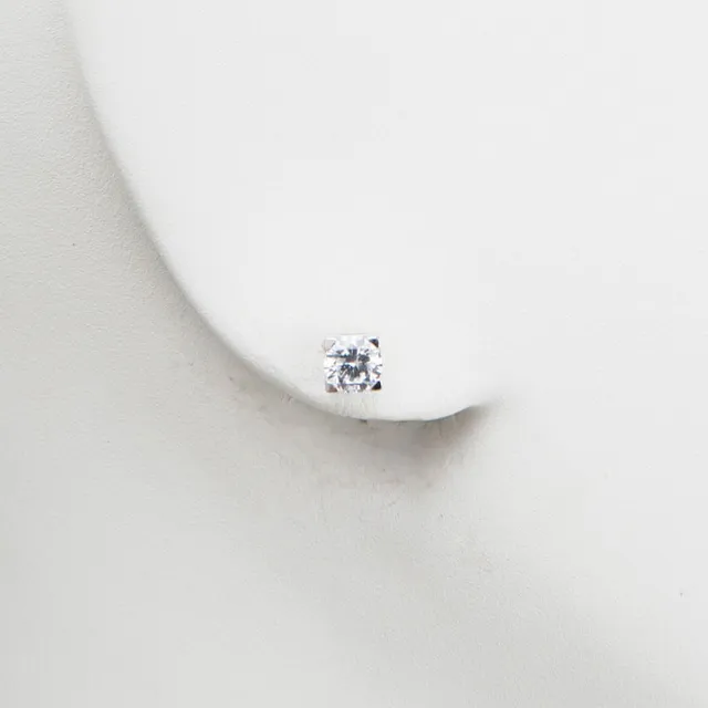 Chic Ad Hoc Orecchino punto luce argento zircone 5mm