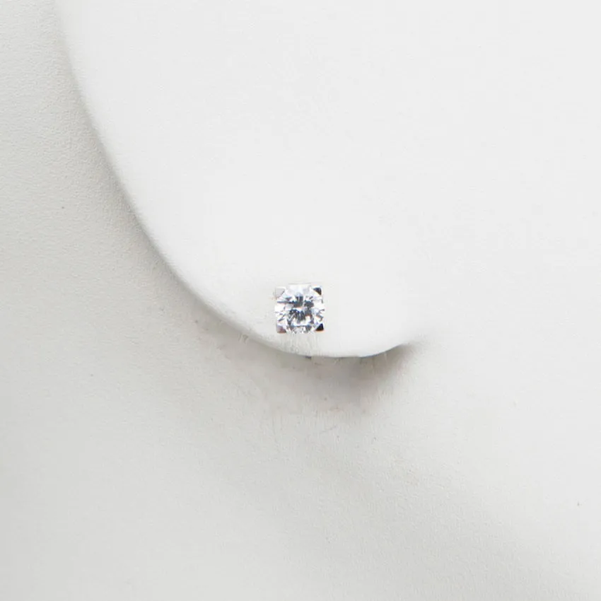 Chic Ad Hoc Orecchino punto luce argento zircone 5mm