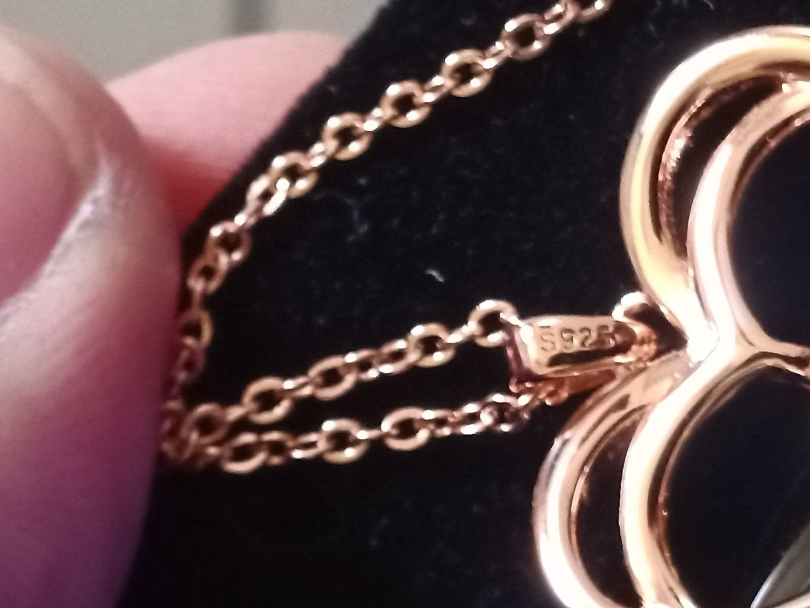 LOUISA SECRET Forever Love Heart collana cuore argento oro rosa mamma
