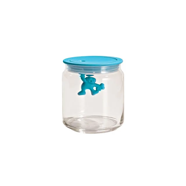 Alessi AMDR04 AZ Gianni Barattolo Vetro Azzurro 700 ml