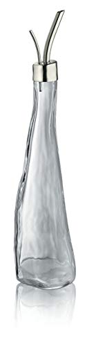 Alessi PZ04 Contenitore Olio Aceto Vetro Acciaio