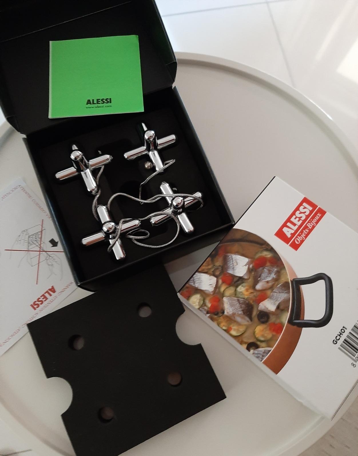 Alessi Tripod GCH01 Sottopentola Zama Acciaio