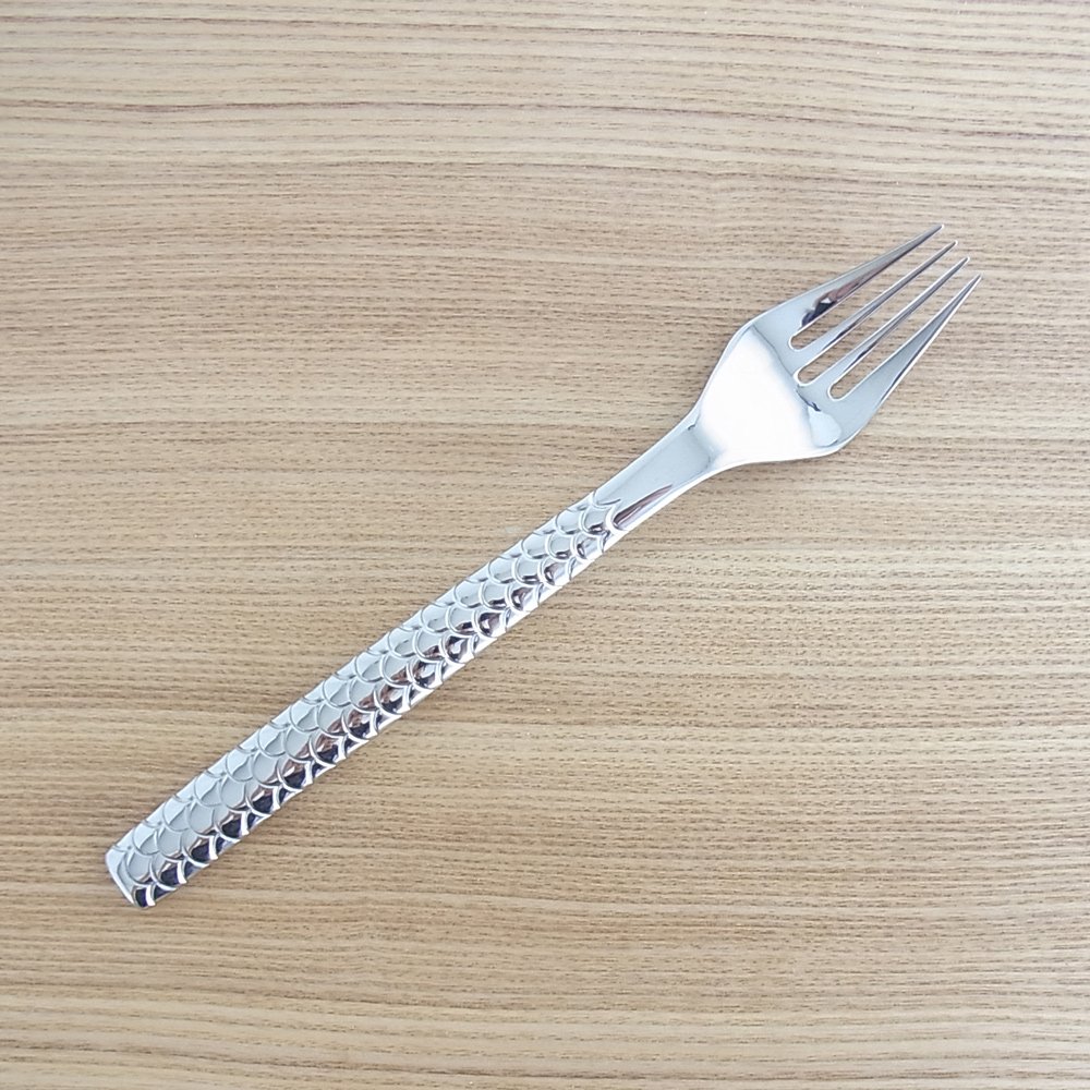 Alessi Colombina Fish forchetta pesce acciaio 23 cm