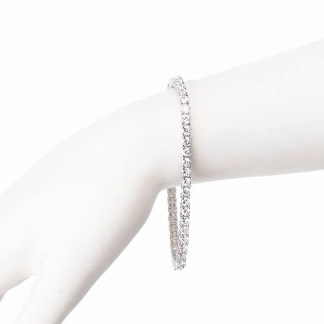 Chic Ad Hoc Bracciali Braccialetto Tennis Classico 4 Griffe L