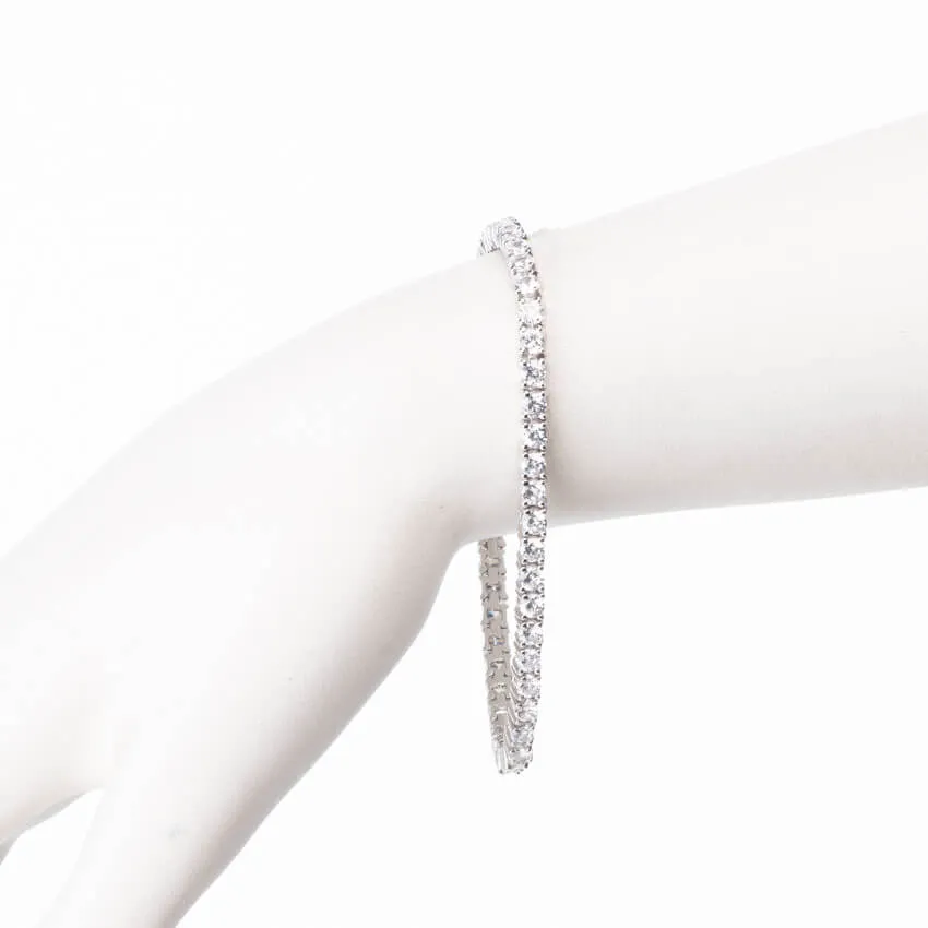 Chic Ad Hoc Bracciali Braccialetto Tennis Classico 4 Griffe L