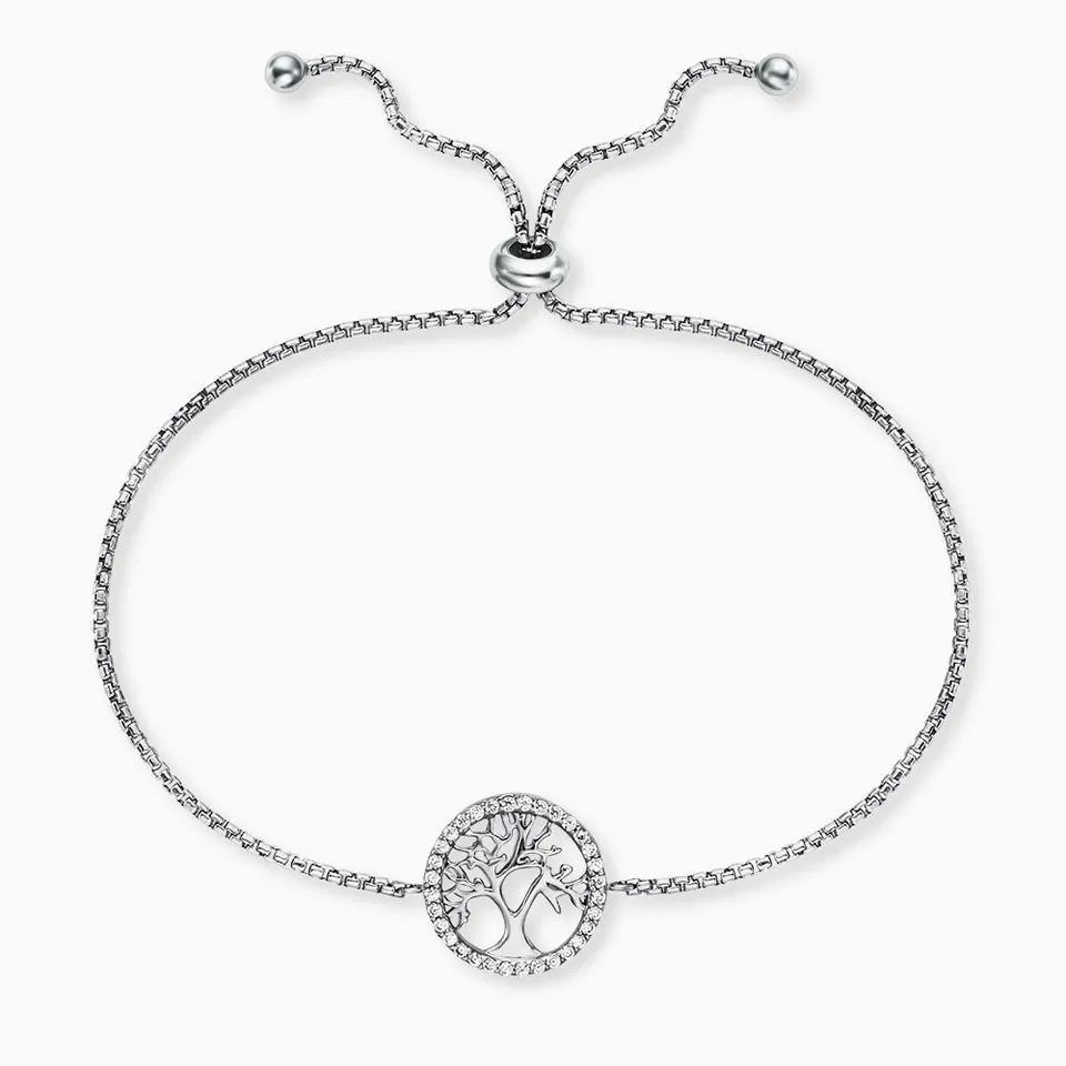 Engelsrufer Lebensbaum Bracciale argento 925 zirconi