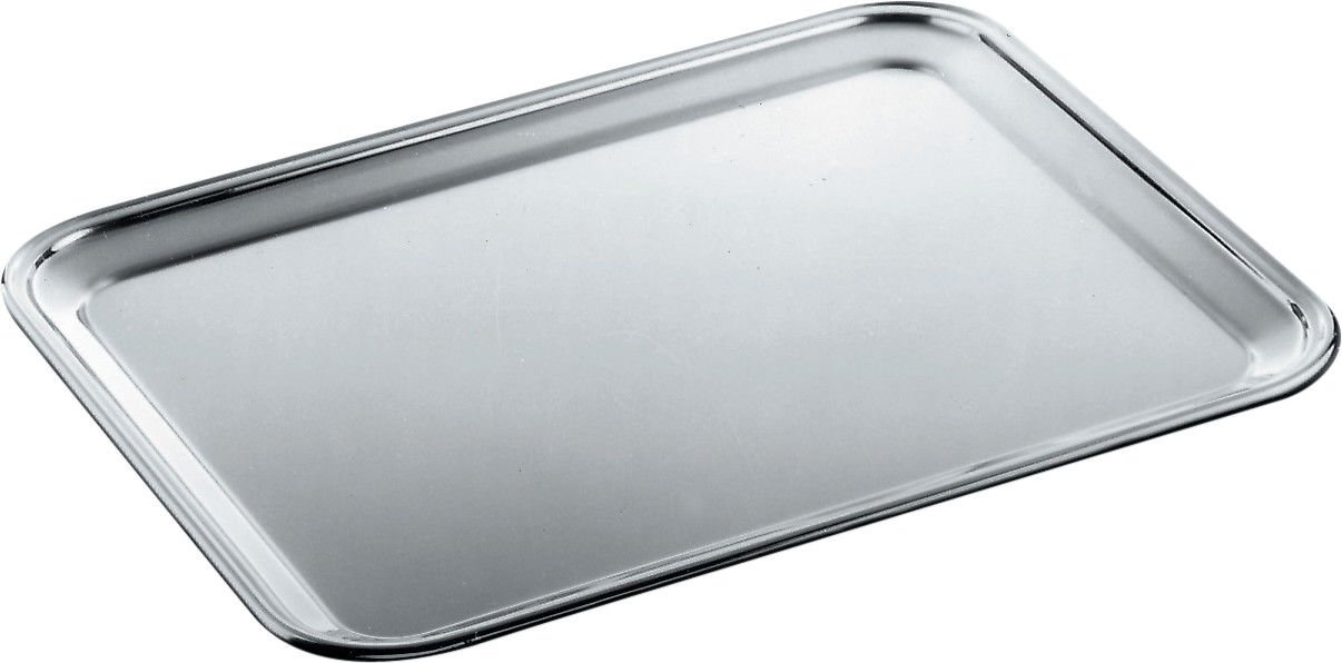 Alessi 335/40 vassoio rettangolare satinato acciaio