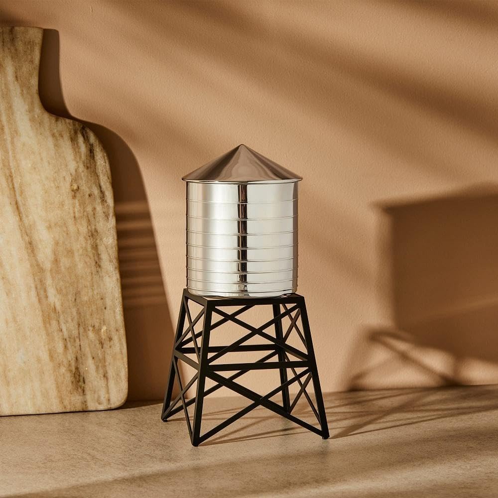 Alessi DL02 Water Tower contenitore acciaio 73 cl