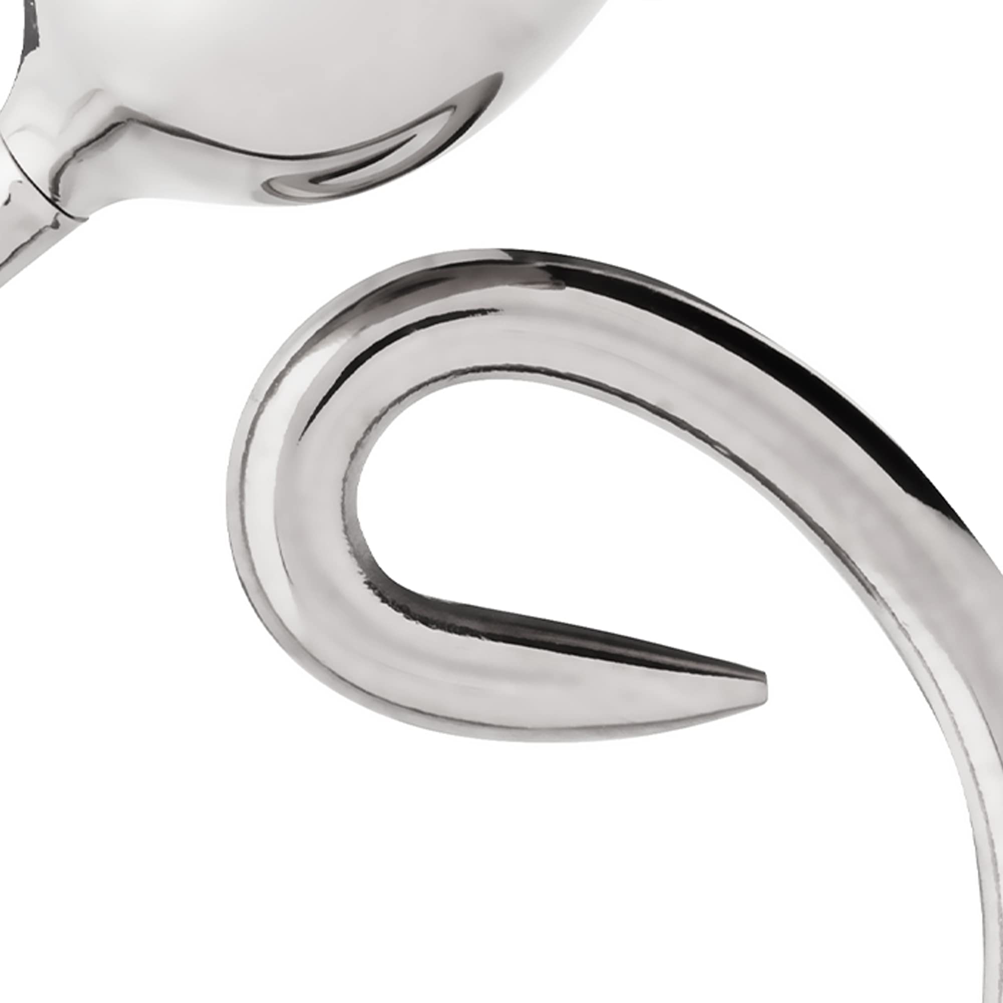 Alessi Pip PGFGO02 portachiavi acciaio 5x4 cm