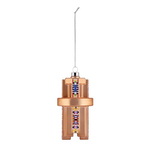 Alessi Holyhedrics Prism ESA06/2 Addobbo Vetro Soffiato 11 cm