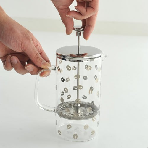 Alessi Mame AJM30/8 Caffettiera a Pressione 8 Tazze Vetro