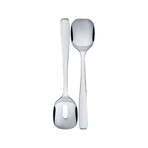 Alessi AJM22/14 posate insalata acciaio 18/10 set 2 da 25 cm
