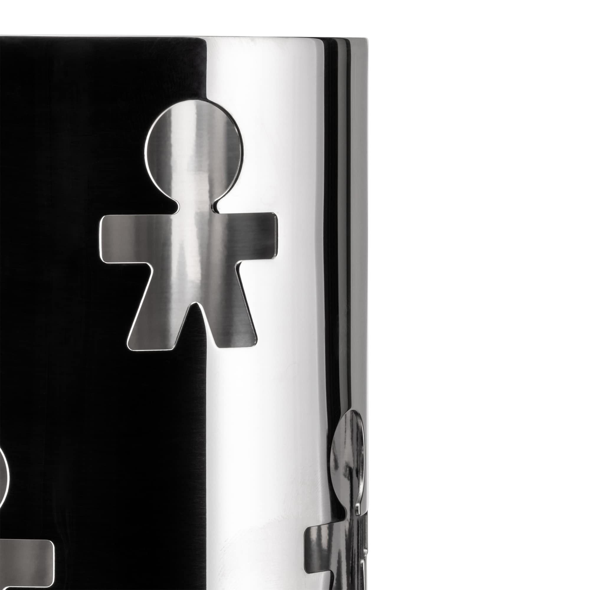 Alessi Girotondo AKK09 portagrissini acciaio 15 cm