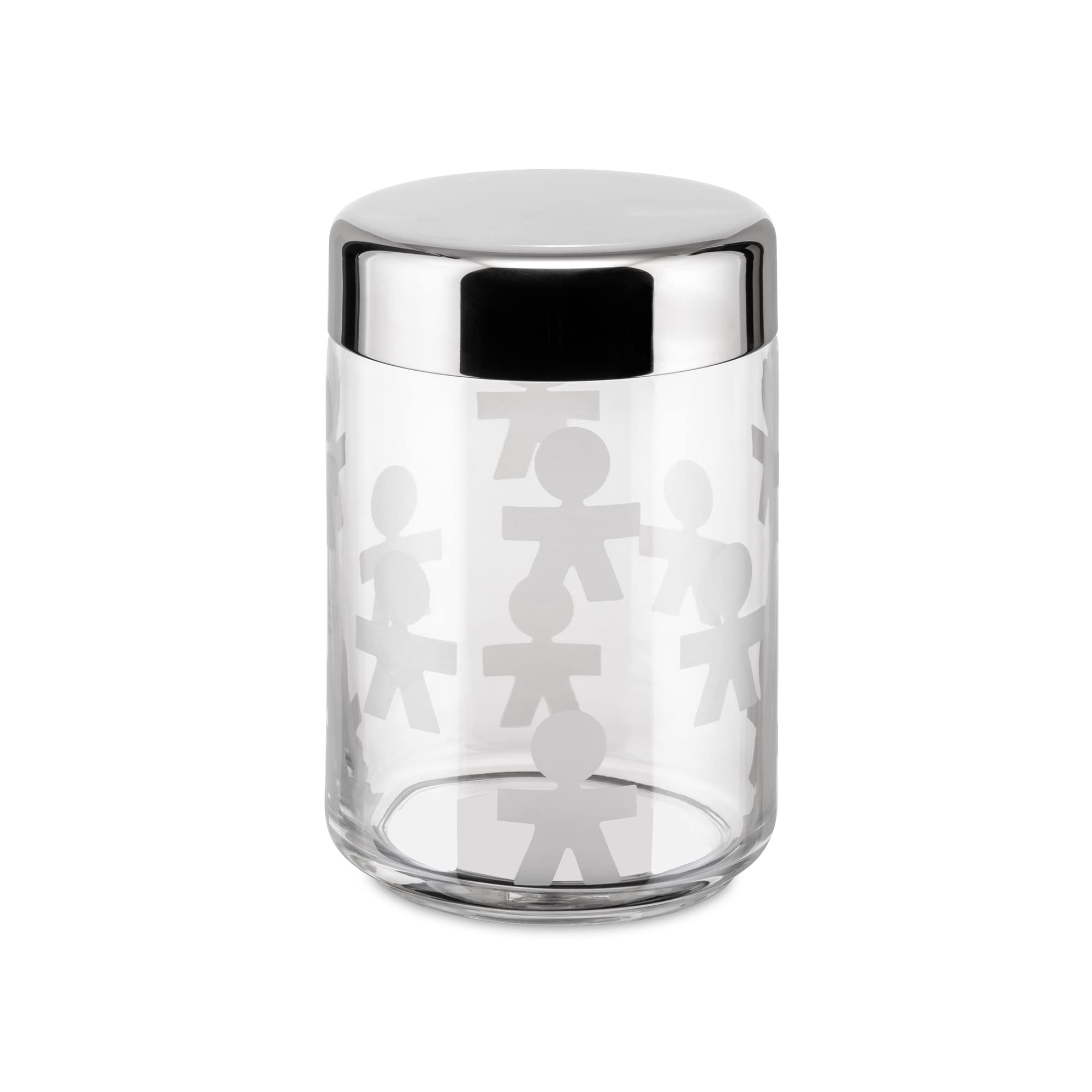 Alessi Girotondo AKK37 barattolo vetro 1 litro ermetico