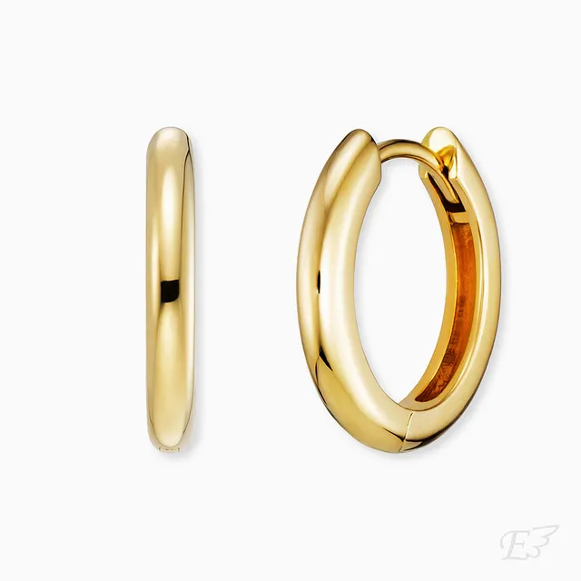 Engelsrufer Lola orecchini a cerchio argento oro