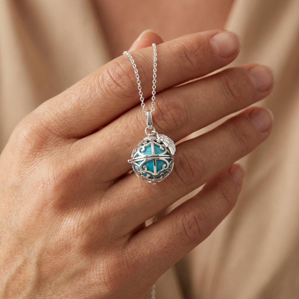 Engelsrufer Collana Argento Chiamangeli Turchese XS