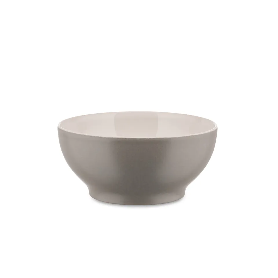 Alessi Tonale DC03/54 LG ciotola ceramica grigio set 4 stoneware