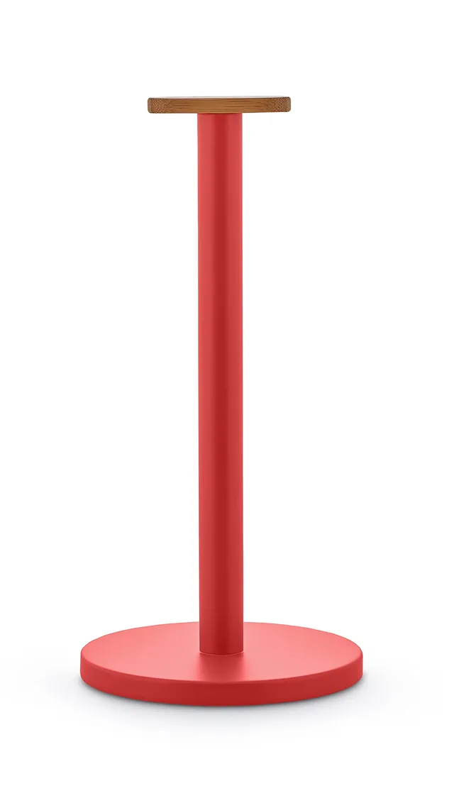 Alessi Mattina BG05 R Portarotolo Cucina Rosso Acciaio