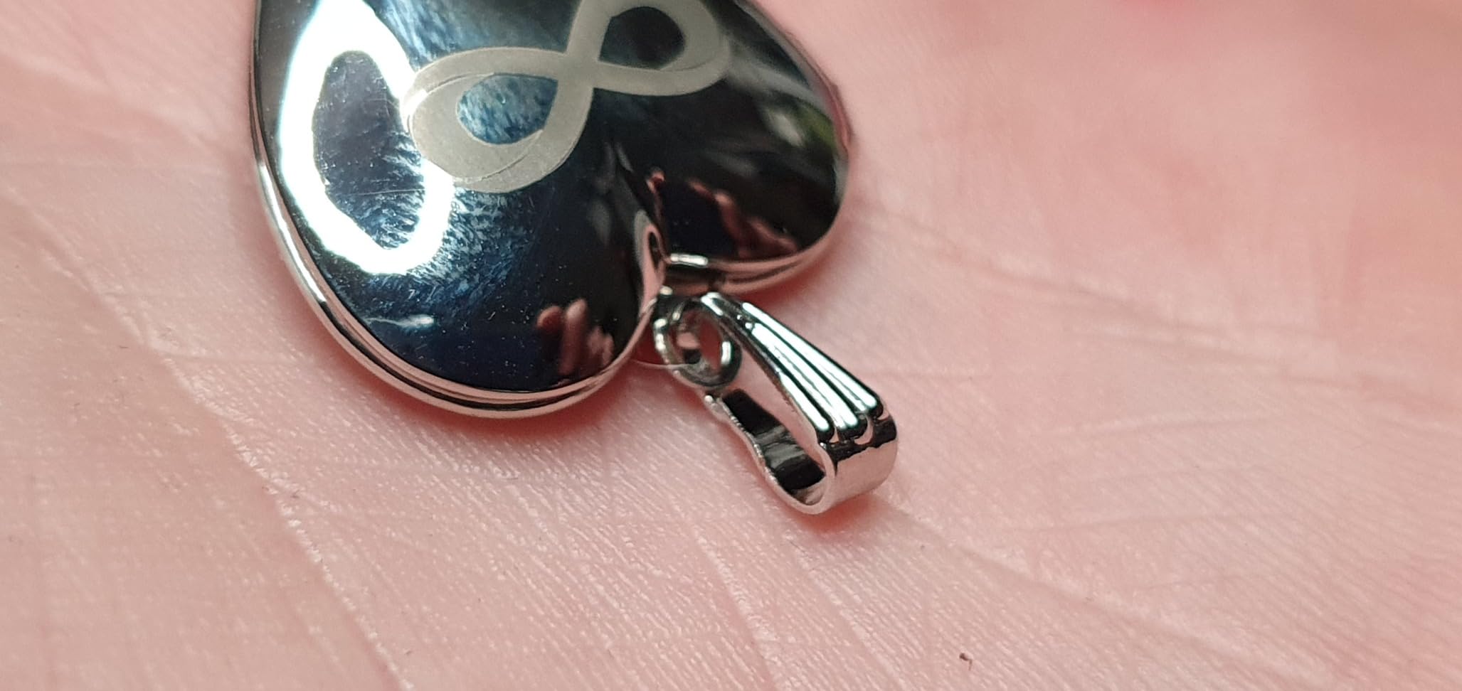 Infinionly Fashion collana fotografica infinito silver acciaio