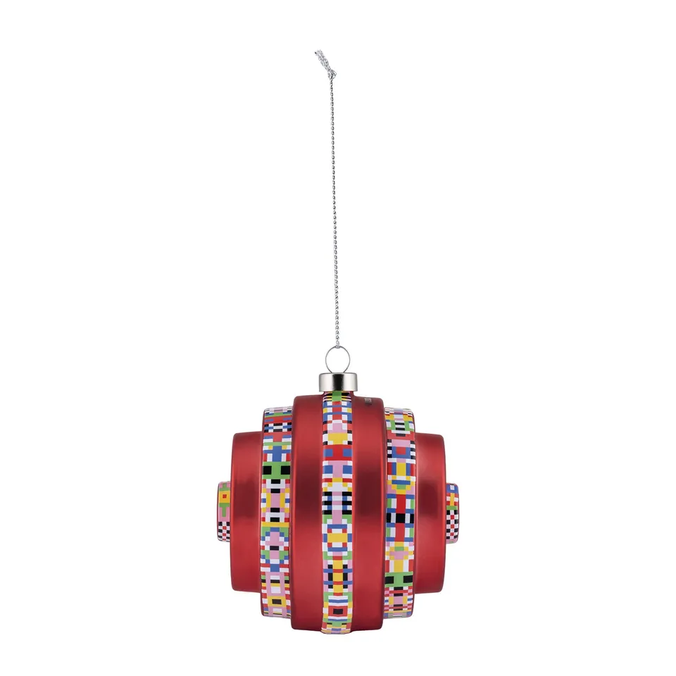 Alessi Arch ESA06 6 decorazione Natale vetro soffiato