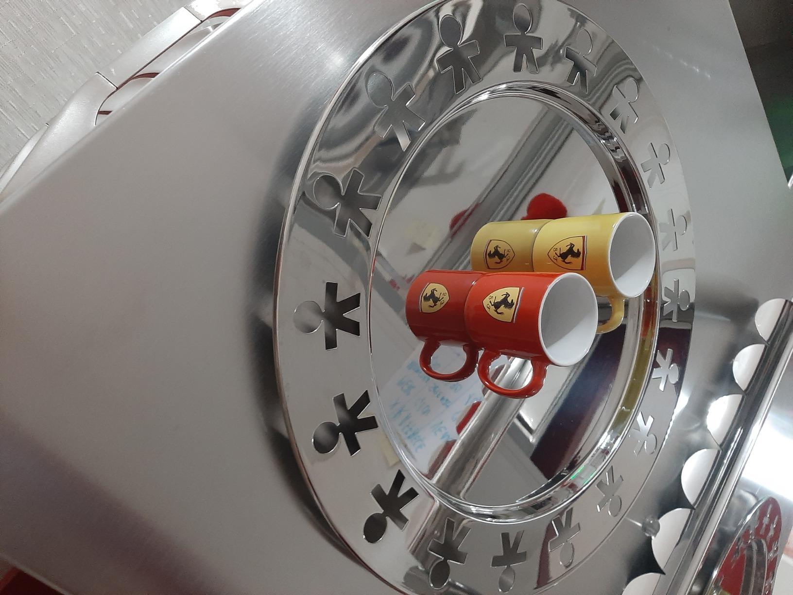 Alessi Girotondo AKKGT vassoio rotondo acciaio 40 cm