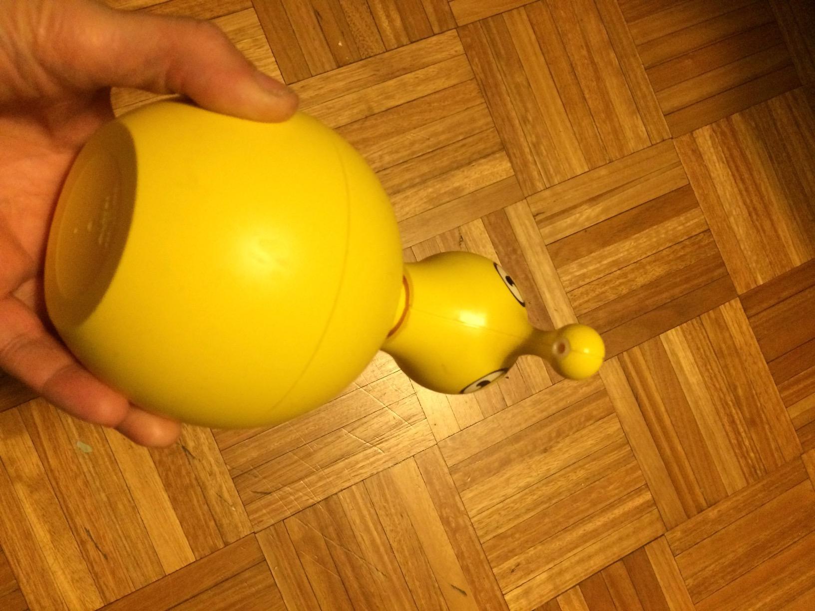 Alessi AMGI01 dosatore sapone giallo resina ricaricabile