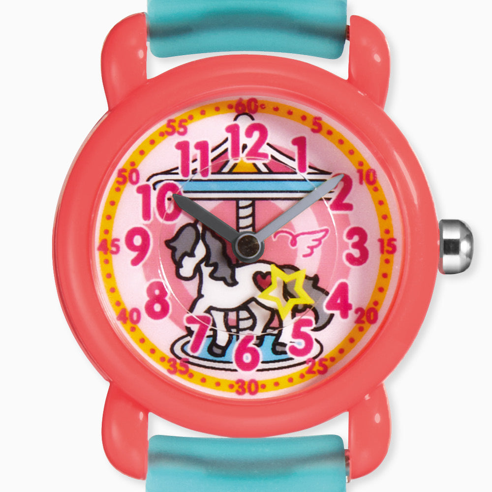 Engelsrufer Kinder orologio bambina giostra con astuccio