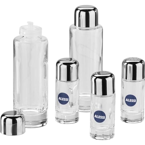 Alessi Cactus! MSA16 Servizio Condimenti Acciaio Olio Aceto