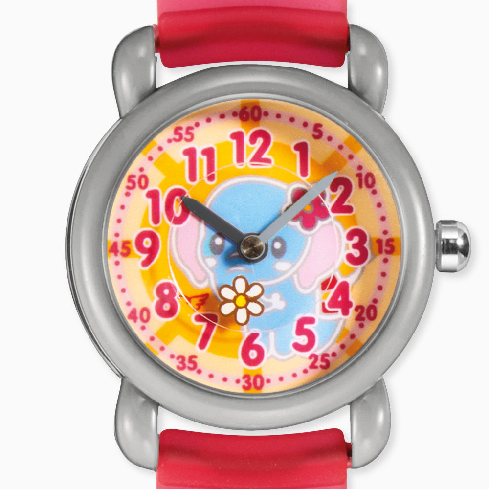 Engelsrufer Kinder orologio elefante plastica con astuccio