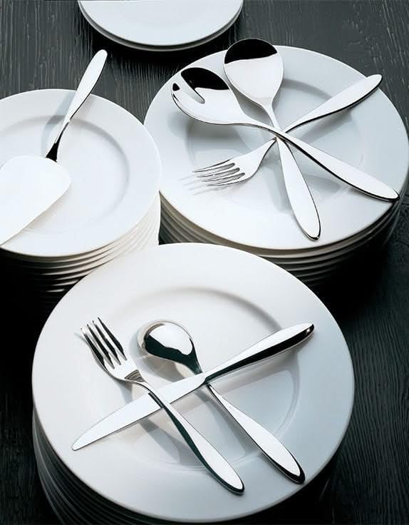 Alessi Mami SG38/6 Coltello Frutta Acciaio Lucido Set 6 Pezzi