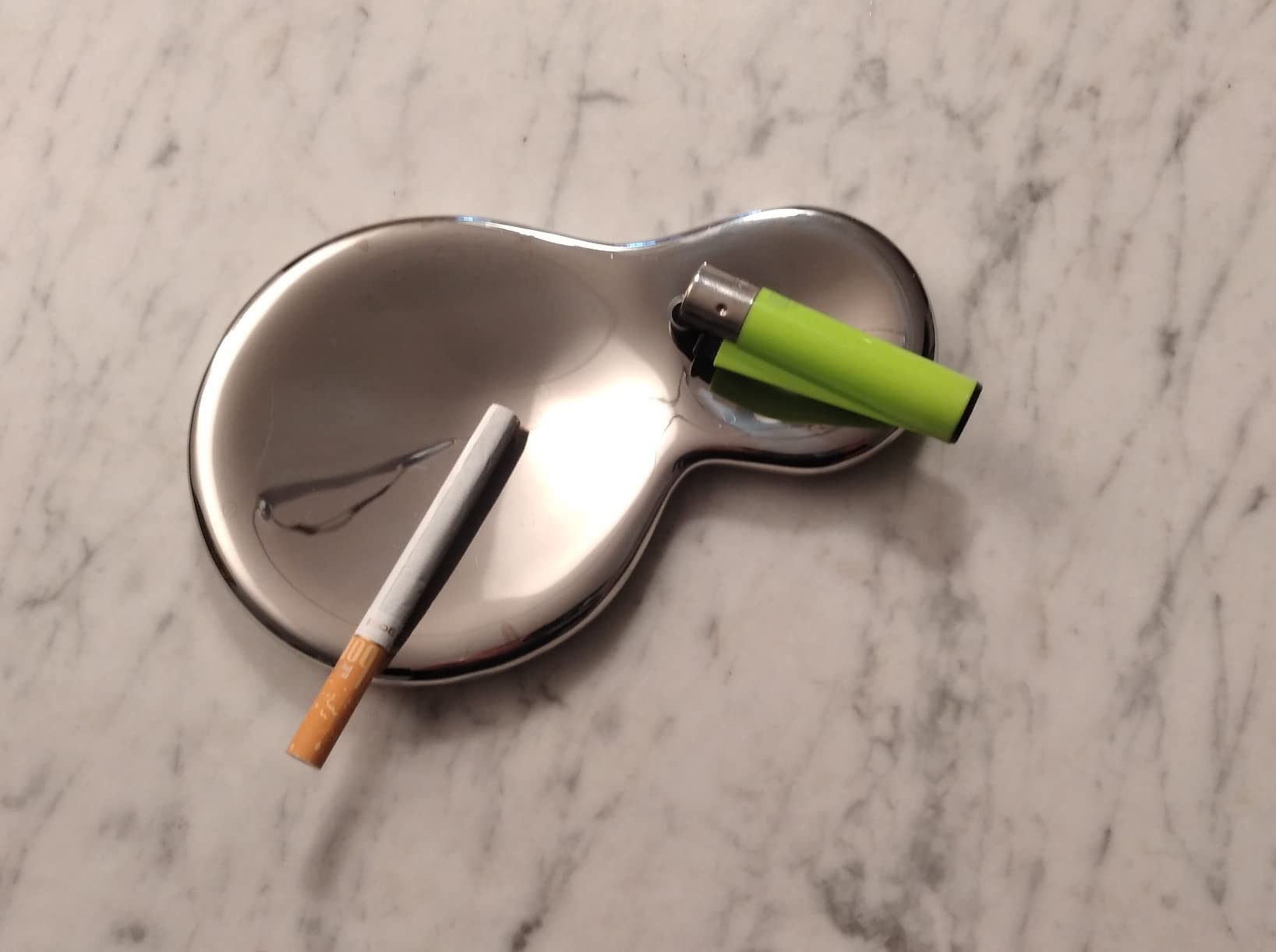 Alessi T-1000 Appoggiacucchiaio Acciaio 18/10 Design