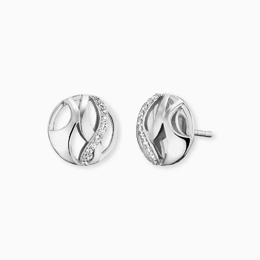 Engelsrufer Paradise Orecchini Argento 925 Zirconia Lobo