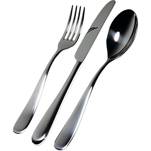 Alessi Nuovo Milano 5180/16 Forchette Dolce Acciaio Set 6 Pz