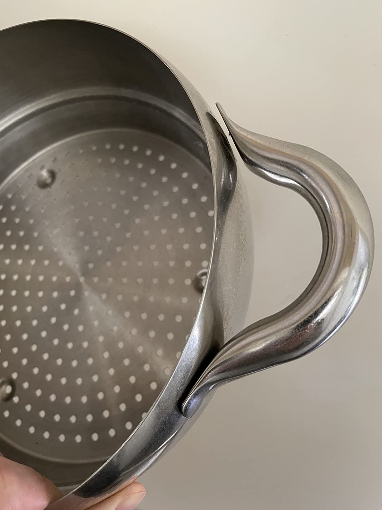 Alessi Mami SG307 cestello vapore acciaio 24 cm