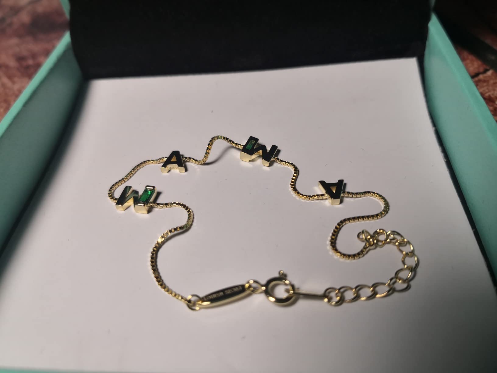 Louisa Secret Maman bracciale argento 925 verde