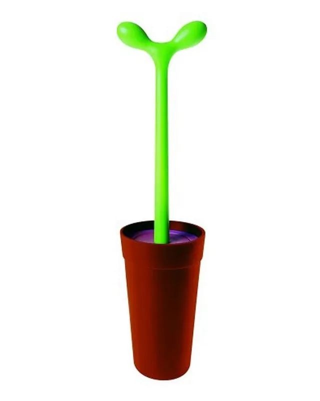 Alessi ASG04 Merdolino Scopino Marrone Resina 48 cm
