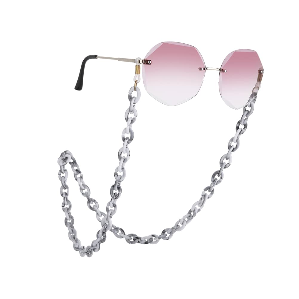 EUEAVAN Eyeglass Chains catenella occhiali rosso marrone
