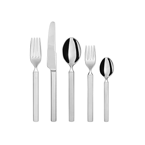 Alessi Dry 4180/1 cucchiaio tavola acciaio set 6 pezzi 19 cm