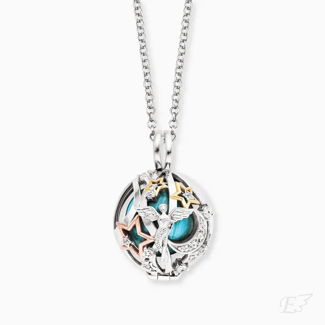 Engelsrufer Heaven collana argento 925 turchese taglia S
