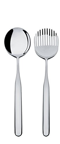 Alessi Collo-Alto IS02/14 posate insalata acciaio lucido
