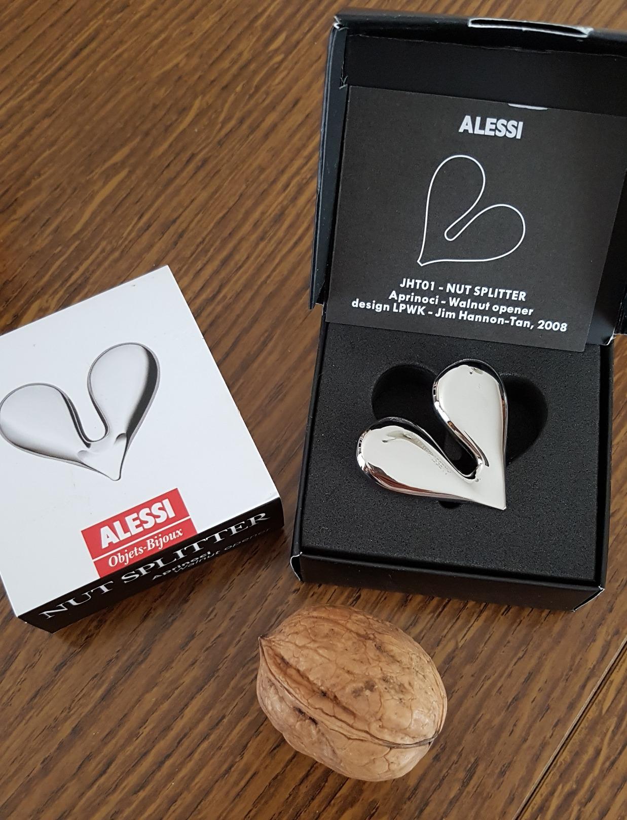 Alessi Nutsplitter JHT01 Schiaccianoci Acciaio 4 cm
