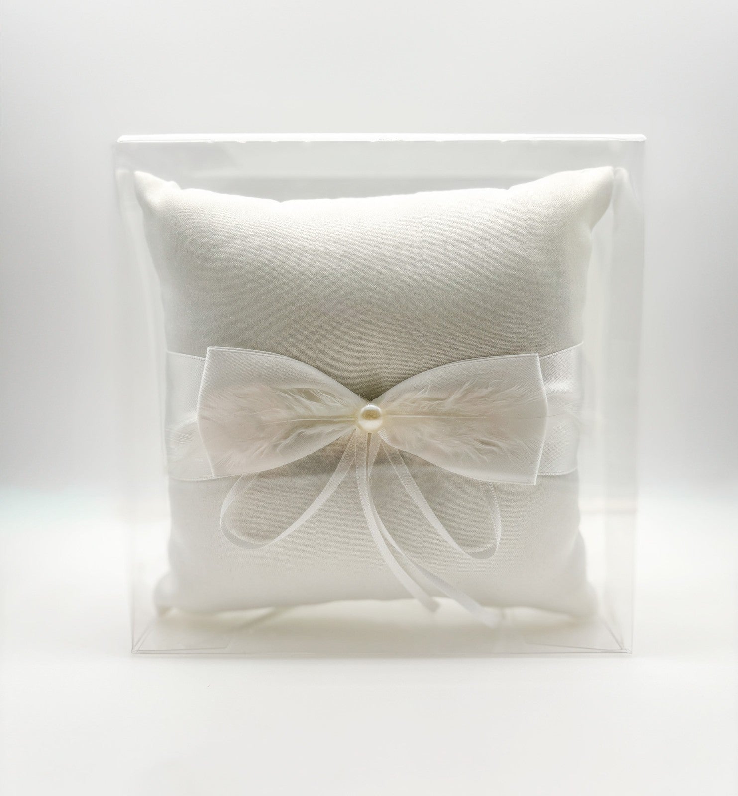 Engelsrufer Love Stories cuscino portafedi crema 15x15 cm