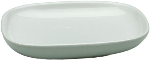 Alessi Ovale REB01/77 sottotazza caffè bianco set 4
