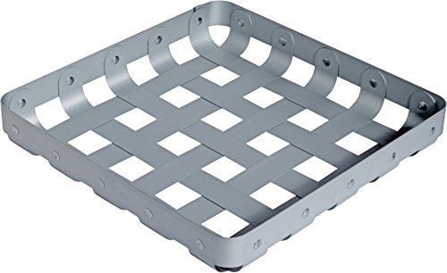 Alessi Criss Cross Contenitore Alluminio 51x51 cm Anodizzato