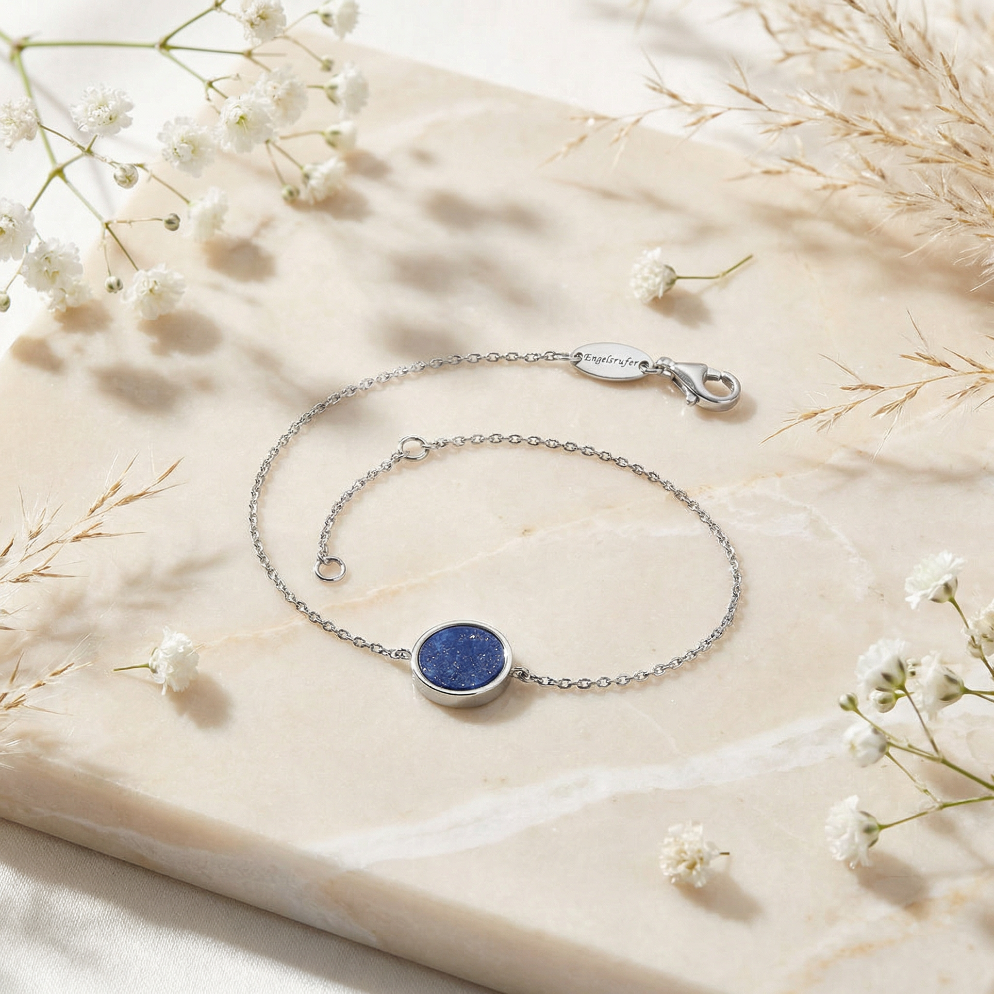 Engelsrufer Powerful Stone Bracciale Argento Lapislazzuli